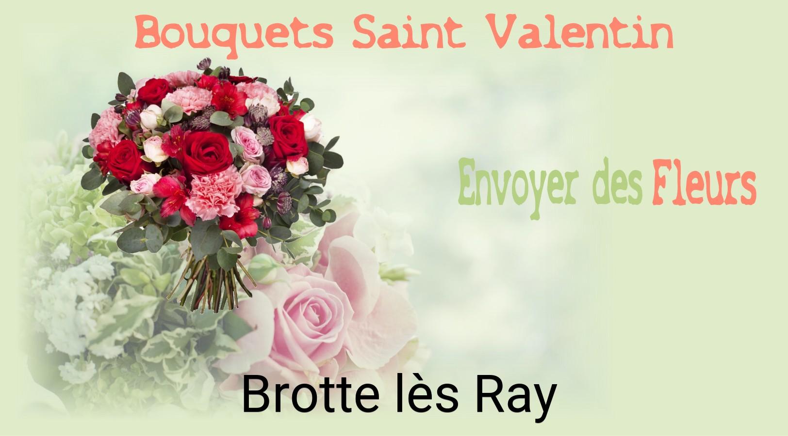 Roses de Saint-Valentin livrées à Brotte-lès-Ray